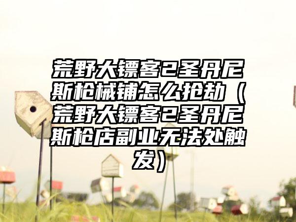 荒野大镖客2圣丹尼斯枪械铺怎么抢劫（荒野大镖客2圣丹尼斯枪店副业无法处触发）
