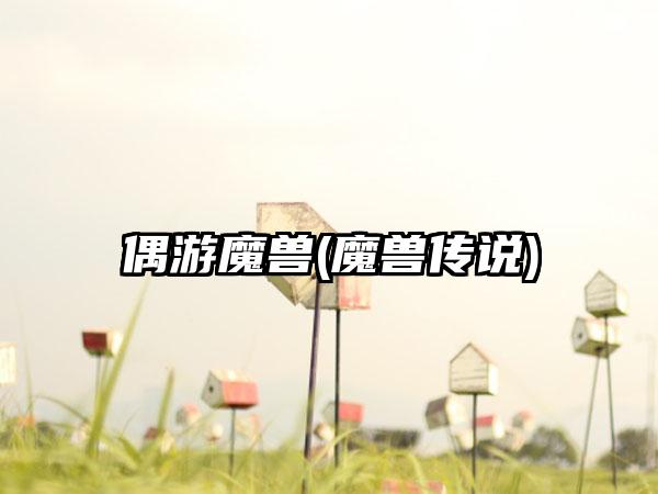 偶游魔兽(魔兽传说)