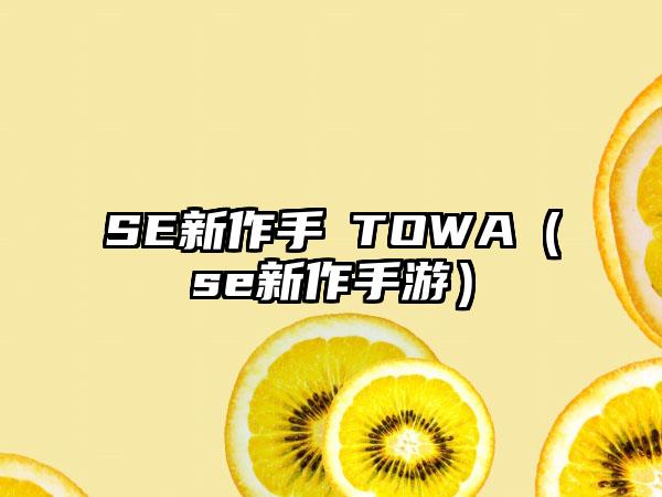 SE新作手遊TOWA（se新作手游）