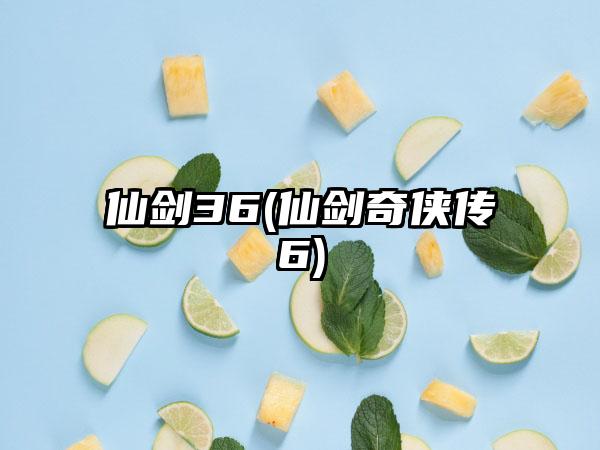 仙剑36(仙剑奇侠传6)