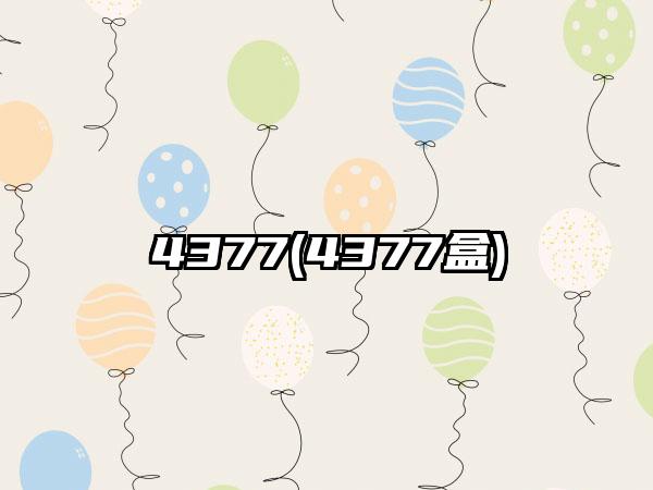 4377(4377盒)