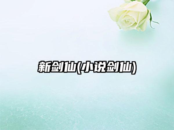 新剑仙(小说剑仙)