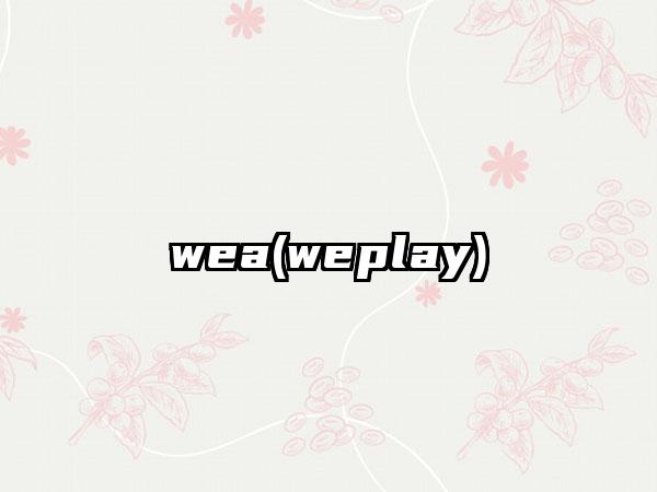 wea(weplay)