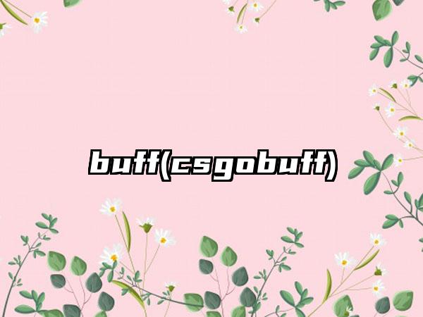 buff(csgobuff)