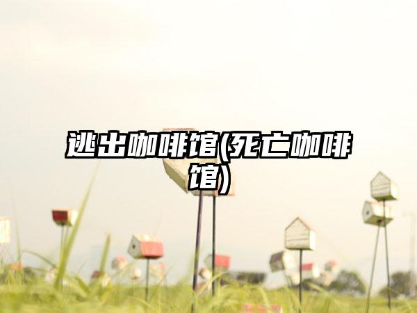 逃出咖啡馆(死亡咖啡馆)