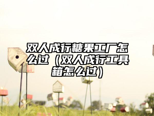 双人成行糖果工厂怎么过（双人成行工具箱怎么过）