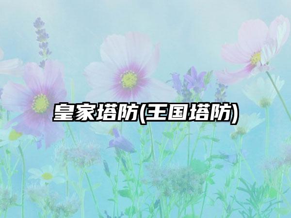 皇家塔防(王国塔防)