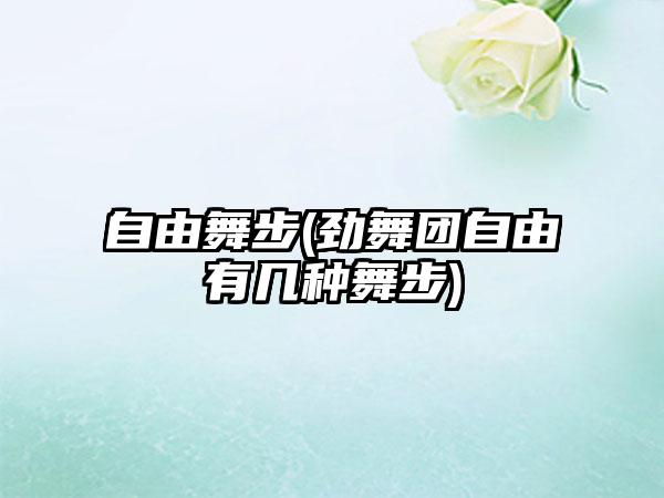 自由舞步(劲舞团自由有几种舞步)