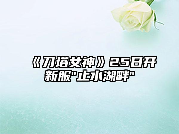 《刀塔女神》25日开新服