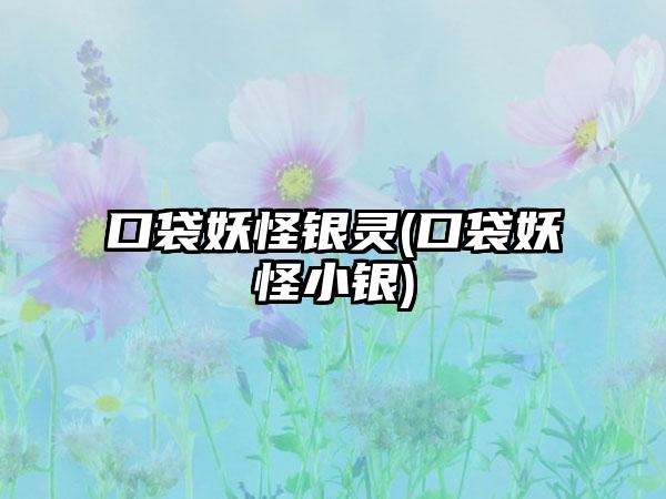 口袋妖怪银灵(口袋妖怪小银)