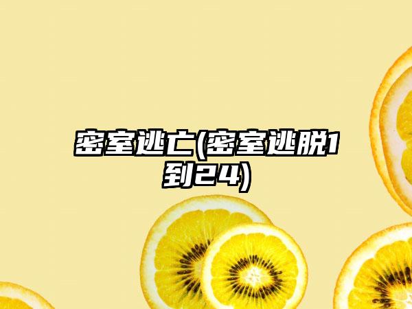 密室逃亡(密室逃脱1到24)