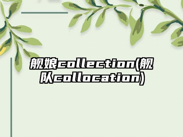 舰娘collection(舰队collocation)