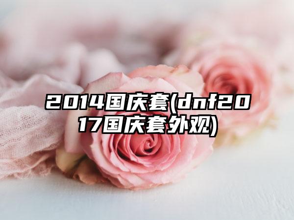 2014国庆套(dnf2017国庆套外观)
