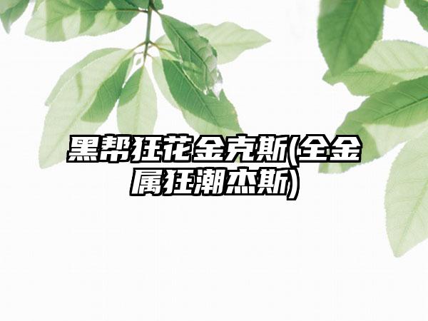 黑帮狂花金克斯(全金属狂潮杰斯)