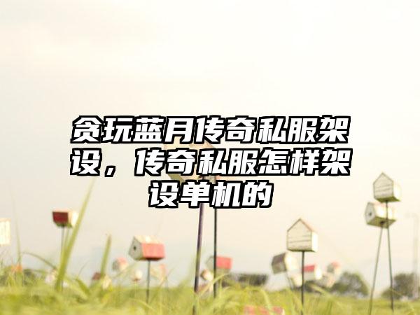 贪玩蓝月传奇私服架设，传奇私服怎样架设单机的