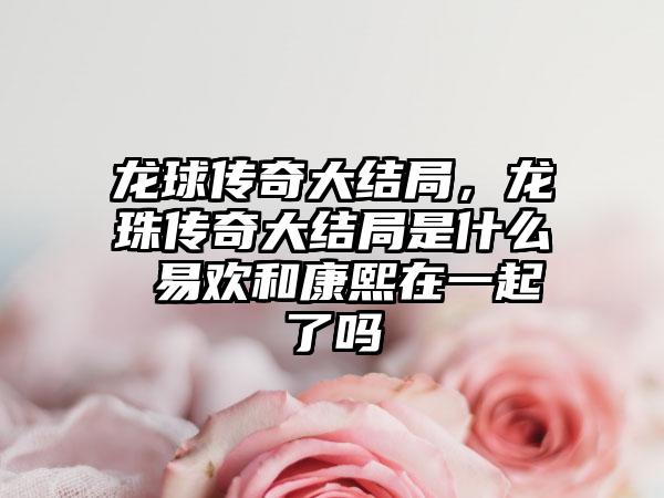 龙球传奇大结局，龙珠传奇大结局是什么 易欢和康熙在一起了吗