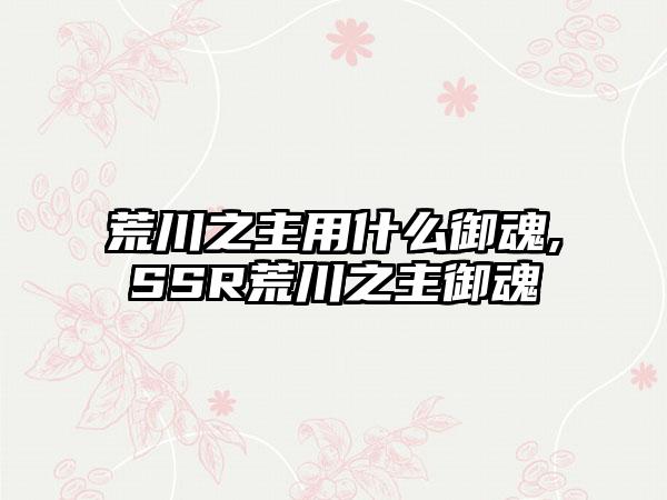 荒川之主用什么御魂,SSR荒川之主御魂