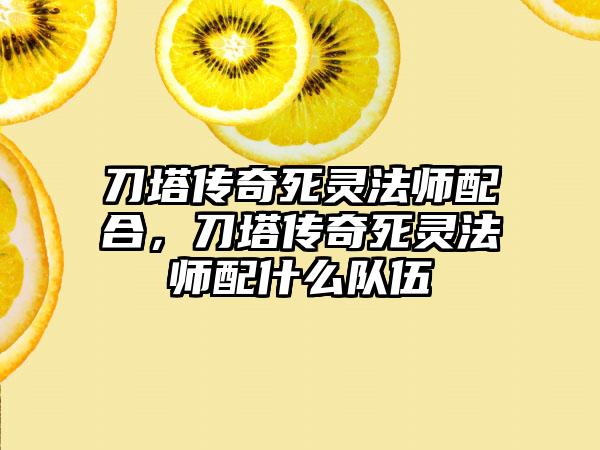 刀塔传奇死灵法师配合，刀塔传奇死灵法师配什么队伍
