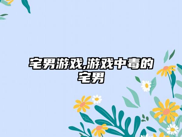 宅男游戏,游戏中毒的宅男