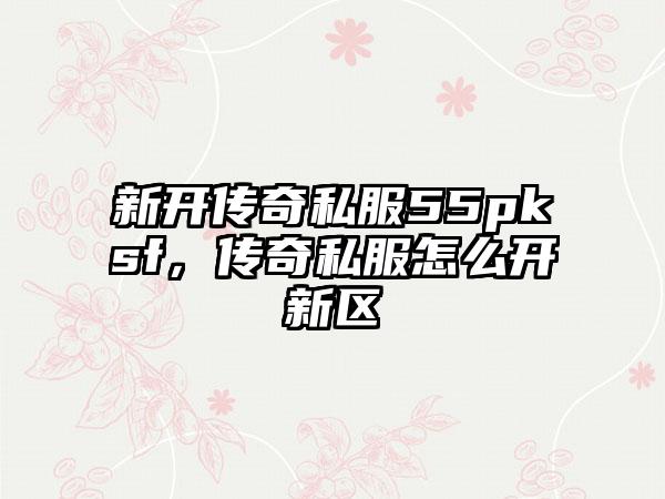 新开传奇私服55pksf，传奇私服怎么开新区