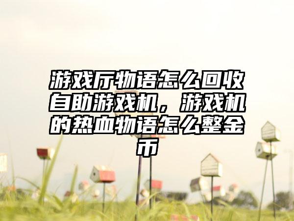 游戏厅物语怎么回收自助游戏机，游戏机的热血物语怎么整金币
