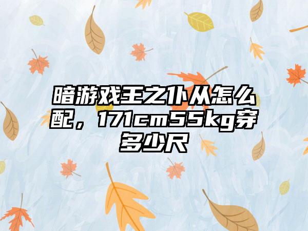 暗游戏王之仆从怎么配，171cm55kg穿多少尺