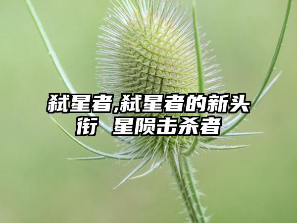 弑星者,弑星者的新头衔 星陨击杀者