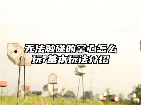 无法触碰的掌心怎么玩?基本玩法介绍